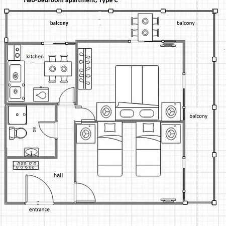 Apartment Dimitra Paralia Dionysiou